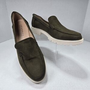 Journee Collection Women's Erika Olive Loafers Size 12